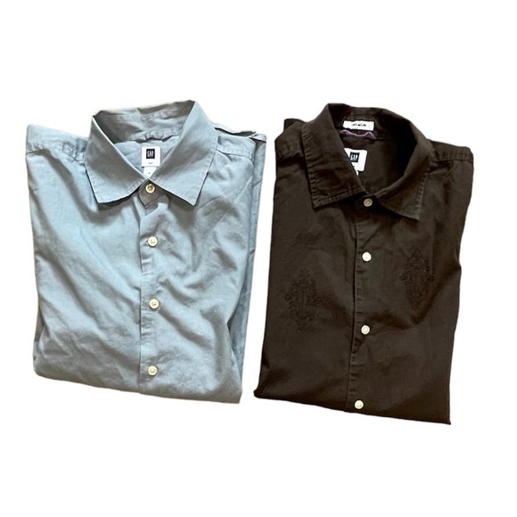 2 Men's Shirts, GAP, Size - M, Good condition - Picture 2 of 10